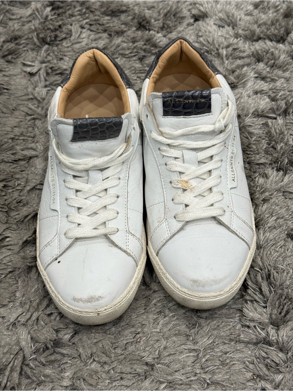 ALLSAINTS Sheer Sneaker in White